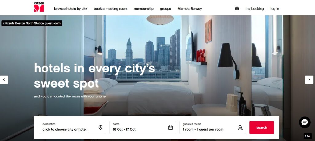 Come rivoluzionare il mercato alberghiero con l'intelligenza artificiale e le strategie Oceano Blu 2 CitizenM hotel