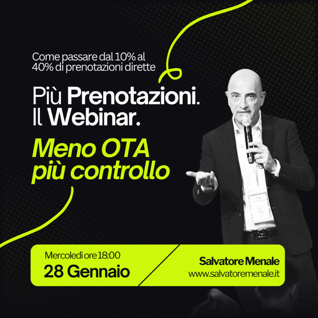 PIù Prenotazioni: Webinar 1 Webinar Quadrato